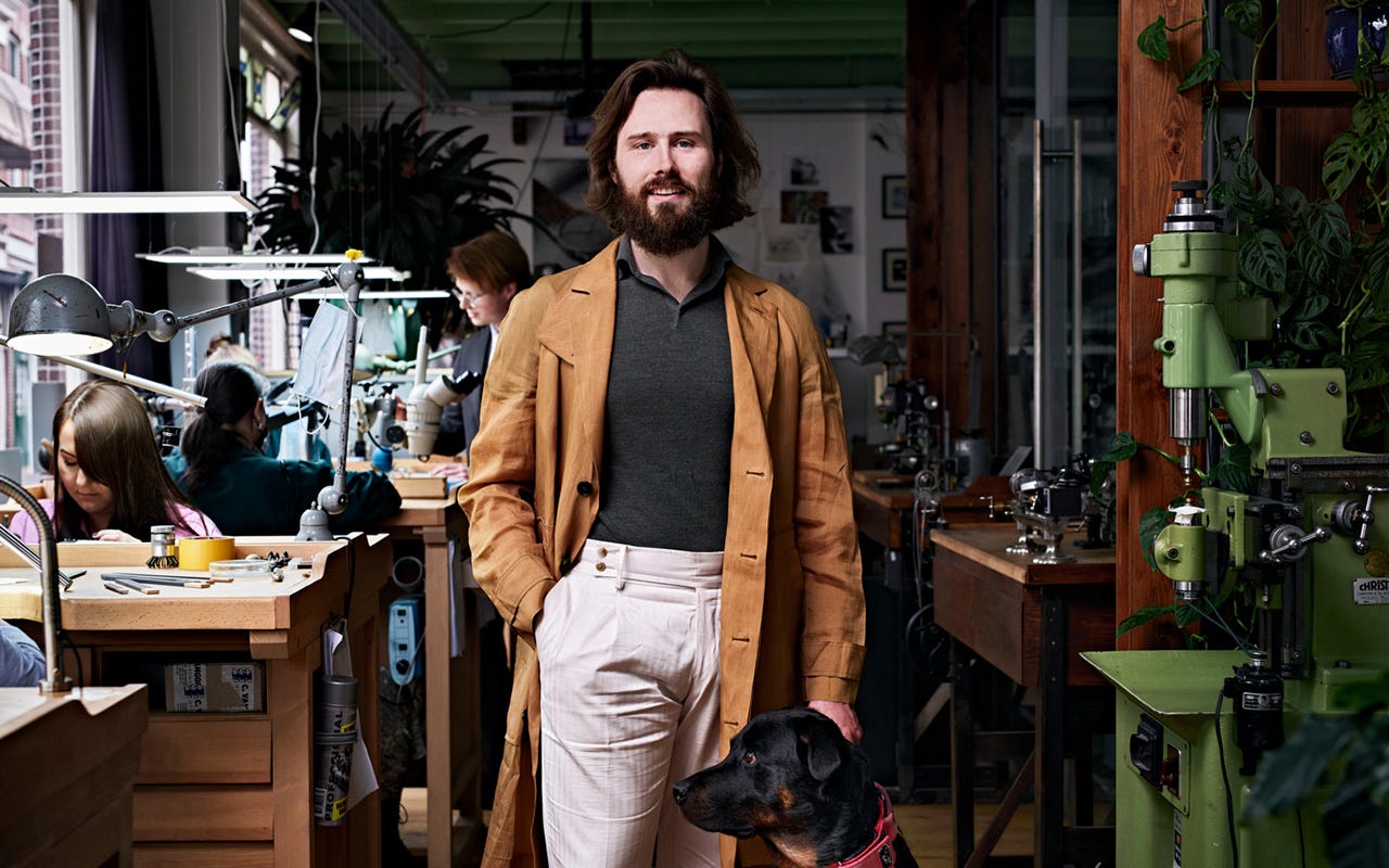 The risk taken by watchmaker Michiel Holthinrichs with his latest model paid off. 1